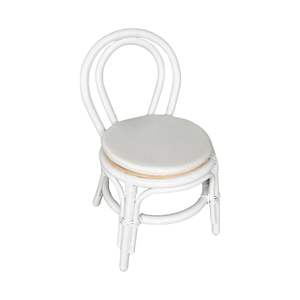 Modern Rattan Kid's Dining <b>Chair</b> Rattan Lounge <b>Chair</b> Kid's Flower Armchair Rattan <b>Vintage</b> Kid's Furniture - Product Image 6