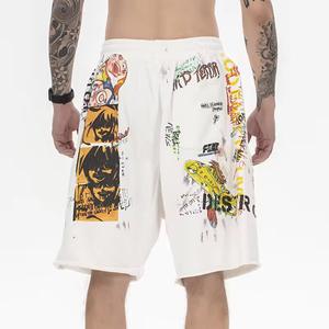 Pantalones Cortos Deportivos de Hombre de 5 Pulgadas, de Secado Rápido, Ecológicos, con Cordón en la Cintura, Color Sólido, con Logotipo Pintado, Personalizables - Product Image 4