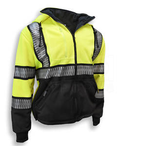 Ropa transpirable Precio barato Sudaderas con capucha de alta visibilidad Venta al por mayor Buen diseño Sudaderas con capucha de alta visibilidad - Product Image 2