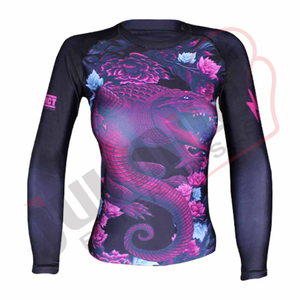 ชุดกีฬาสำหรับผู้หญิงชุดออกกำลังกายเล่นโยคะระบายอากาศได้ดีแห้งเร็วนุ่มมีคุณสมบัติป้องกันรังสียูวี - Product Image 2