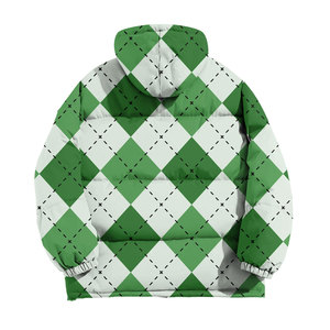 Chaqueta Acolchada con Capucha, Diseño Pesado, Logotipo OEM, Talla Grande, Chaqueta de Plumón para Hombre, Chaqueta de Invierno Personalizada, Chaqueta Brillante - Product Image 4