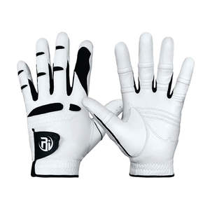 Gants de golf Super Fiber pour femmes de haute qualité respirant main gauche et droite ensemble anti-dérapant en cuir véritable en gros pour un usage sportif - Product Image 3