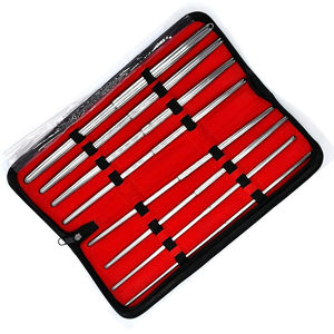 Hegar Dilatador Set Pratt Uretral Bougies Ginecología Dilatadores Urinario Uterino Uretral Sonidos Recto Juego de 8 13-15 a 41-43 - Product Image 6