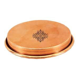 Tapa de Cobre Hecha a Mano para Vaso de Vidrio, Decoración para el Hogar, Estilo Indio - Product Image 3