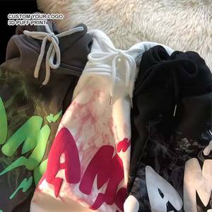 เสื้อสเวตเตอร์มีฮู้ดของผู้ชายผ้าโพลีเอสเตอร์/ ผ้าฝ้ายปักลายกระเป๋าไซส์ใหญ่พิเศษดีไซน์ตามสั่งสำหรับฤดูหนาว - Product Image 6