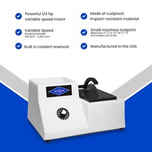 Équipement de lapidaire : Scie de découpe 4''/5'' pour pierre, verre et roche, et pour le découpage de dalles - Product Image 3