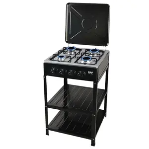 Cocina de Gas y Eléctrica de Acero Inoxidable con Control de Llama, 4 Quemadores, Portátil, Encendido Piezoeléctrico, <span class=keywords><strong>Bajo</strong></span> <span class=keywords><strong>Consumo</strong></span> - Product Image 4