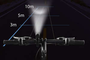 Siêu sáng nhôm xây dựng dẫn đèn pha cho đi xe đạp ngoài trời & xe đạp cưỡi di động & chống thấm nước 3aaa-pin phụ kiện - Product Image 6