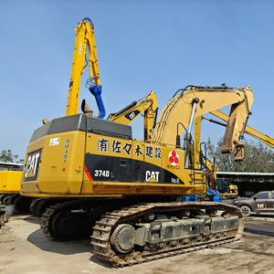 Gran oferta, excavadora sobre orugas Caterpillar 374D, origen japonés, componentes de núcleo multifuncionales duraderos, incluye cojinete de engranaje de Motor - Product Image 1