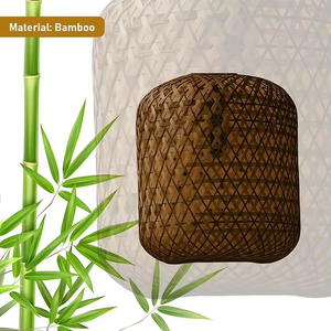 Eco Friendly Bamboo Pendant Hanging <b>Light</b> Combining Stylish Design With Premium Quality Sustainable Materials From India - Product Image 2