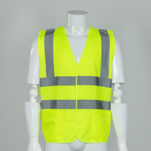 Vêtements de travail d'été personnalisables en gros gilet de construction d'ingénieur de sécurité LED réfléchissant respirant et antistatique personnalisé - Product Image 1