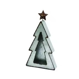 Juego de 3 piezas de soporte galvanizado para velas, tarro de vela galvanizado de Metal de alta calidad para uso en decoración del hogar - Product Image 4