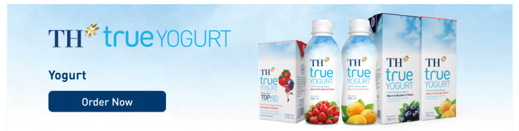 Vietnam Dairy Product TH True MILK - UHT Pure Fresh Milk GOLD 180 ml With High Nutritious Ingredients