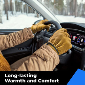 Guantes de Soldadura de 16 Pulgadas, Resistentes al Calor, de Cuero Dividido, Guantes de Seguridad para Trabajo Industrial y Pesado, Venta Directa de Fábrica al por Mayor - Product Image 4