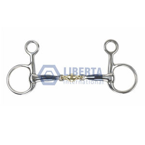 Alta calidad equitación ecuestre Western Snaffle Horse Bit Horse Snaffle Bit Acero inoxidable Horse Snaffle Bits Veterinary - Product Image 4