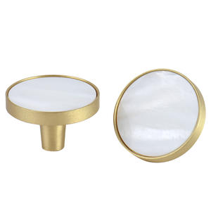 High Quality and Marble Round Drawer Knob Furniture <b>Handle</b> & Knob Use for Drawer <b>Cabinet</b> Knob Hardware Item - Product Image 1