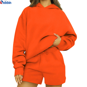 ชุดเซ็ตเสื้อฮู้ดแฟชั่นผู้หญิงพิมพ์ลายโลโก้ตามสั่ง 2 ชิ้น ชุดเซ็ตพิมพ์ลายดิจิทัล 2 ชิ้น ชุดออกกำลังกายสำหรับฤดูใบไม้ร่วง รับผลิตตามแบบ - Product Image 3