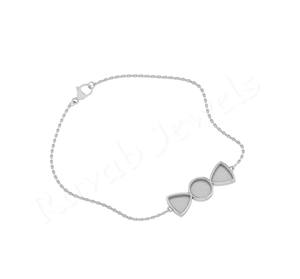 Pulsera Conmemorativa de Plata de Ley 925 Más Vendida en 2025, Chapada en Oro de 14k, Joyería de Alta Calidad al por Mayor para Regalo de Boda o Cumpleaños - Product Image 1