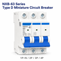 Disjoncteur miniature modulaire CHINT NXB-63 3P (MCB) en cuivre, capacité de coupure 6 kA, 230 V, boîtier compact, montage sur rail DIN, sécurité