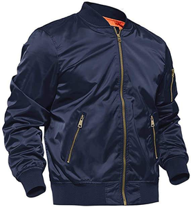 Mejor diseño de tendencia Venta caliente de alta calidad de impresión de logotipo personalizado Hombres Varsity Jacket - Product Image 6