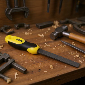 Juego de 3 Limas Planas Stanley para Trabajos en Madera y Metal - Product Image 3