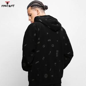 High Quality Oversized Custom Design Oversized Plain Pullover Fashion hoodies <b>men</b> <b>men's</b> hoodies Made In Pakistan - Product Image 3