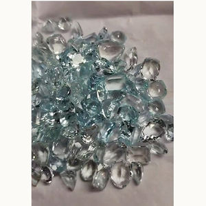 111 piezas de Aguamarina Natural 7x5 8x6 9x7mm faceta de pera Octágono ovalada 122,8 Cts lote Iroc ventas corte de piedras preciosas de alta calidad US $184 - Product Image 4