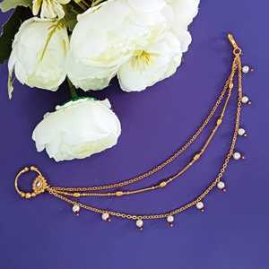 Ndian-Aro para la nariz con pasador de diamante, aro con pasador de diamante - Product Image 2