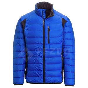 Venta al por mayor al aire libre Puffer Jacket Hombres Moda Logotipo personalizado Tallas grandes Puffer Chaquetas Para hombres - Product Image 1