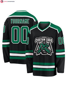 Maillot de hockey personnalisé broderie sublimée vêtements d'équipe Service OEM Maillot de hockey sur glace pour homme - Product Image 3