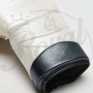 Guantes de combate ultraligeros de cuero PU de 8oz con logotipo personalizado, protección contra impactos de Gel de triple densidad para artes marciales de boxeo - Product Image 5