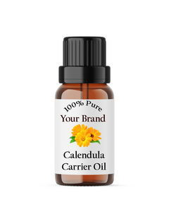 Aceite Portador de Caléndula Prensado en Frío de Grado Cosmético, Fabricante Indio Natural, Calendula Officinalis, Tratamiento para el Acné, Cuerpo y Uñas - Product Image 2