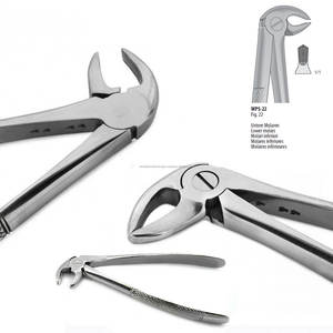 Pinzas ergonómicas manuales para extracción dental de molares inferiores, instrumento quirúrgico de acero inoxidable, World Precision Surgical CE - Product Image 2