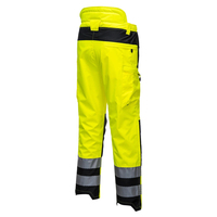 Pantalones de trabajo al por mayor para hombre, ropa de trabajo reflectante de alta visibilidad, pantalones con múltiples bolsillos impresos con logotipo personalizado, pantalones de trabajo de seguridad