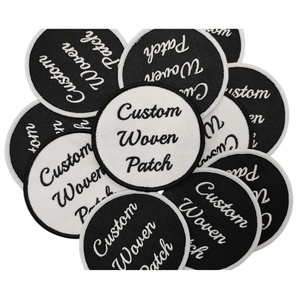 Logo de patch tissé, patchs brodés personnalisés de haute qualité pour la marque et l'utilisation promotionnelle - Product Image 3