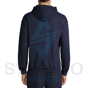 Sweat-shirts à capuche surdimensionnés personnalisés pour hommes, en coton épais et molleton bouclette lourd, coupe décontractée, vente en gros - Product Image 6