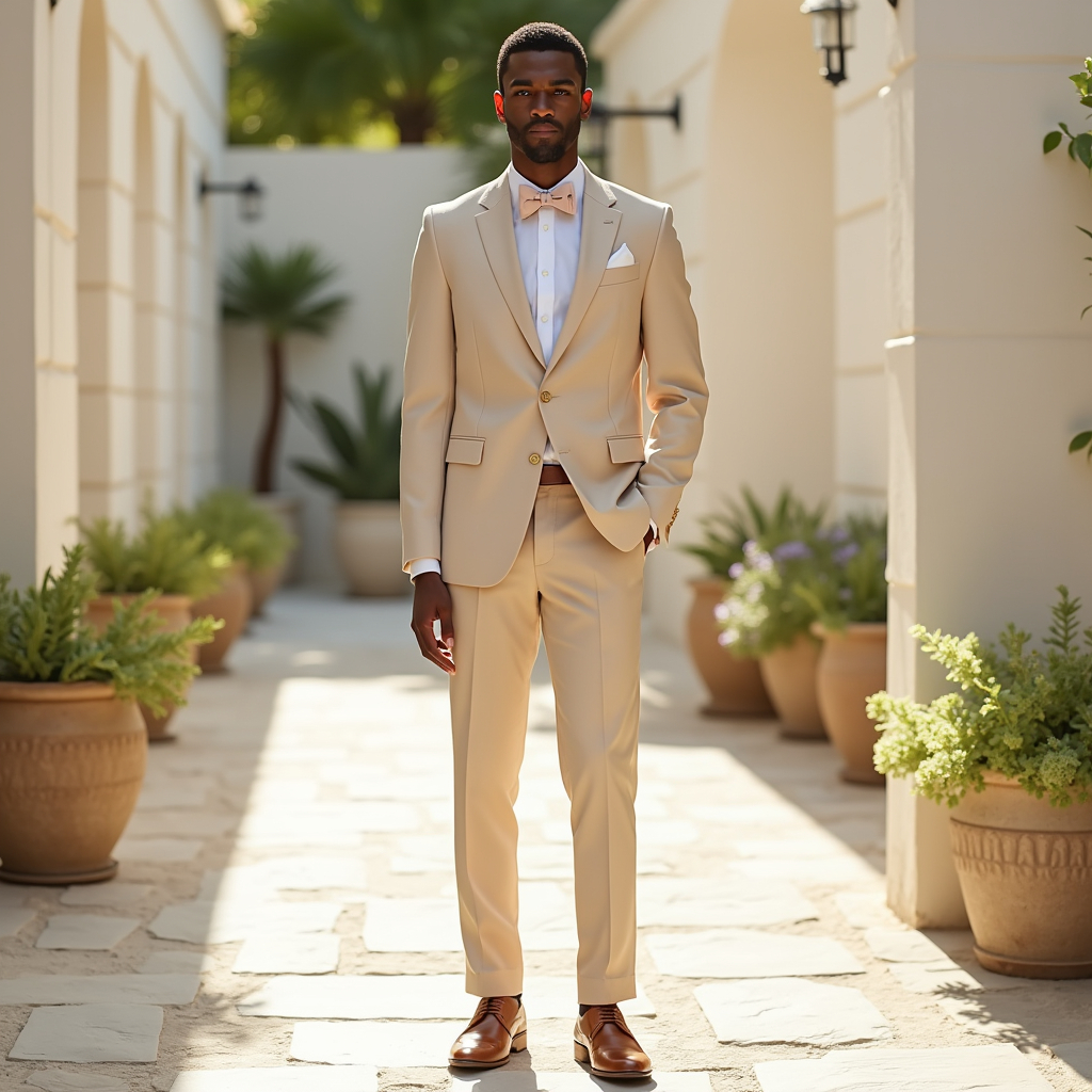 Best Selling Champagne Suits Elegant Men's Fashion for All Occasions