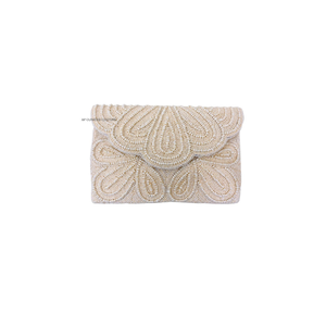 Nouvelle Pochette de Soirée Mariage Thème Mariée Perles Minimaliste Luxe Souvenir Réception Femme Mode Classique - Product Image 1