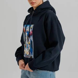 Novedad, Sudaderas Casuales con Logotipo Gráfico Personalizado para Mujer, Transpirables, de Diseño Vintage, Ropa de Abrigo de Alta Costura con Capucha para Invierno - Product Image 2