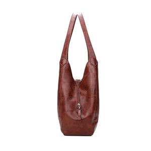 Bolso de mano de estilo europeo y americano para mujer, bolso de hombro Retro de Color sólido a la moda para mujer - Product Image 6