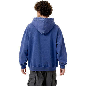 Chándal de Invierno con Capucha, Talla Grande, Diseño de Color Personalizado, Ecológico, Lavado Ácido, para Hombre, Calidad Premium, Ligero - Product Image 3