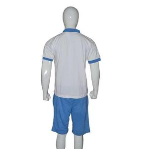 Polo t-shirts et shorts ensembles vêtements pour hommes ensemble d'hommes respirants High Street Style deux pièces survêtements Polyester Twin Set - Product Image 4