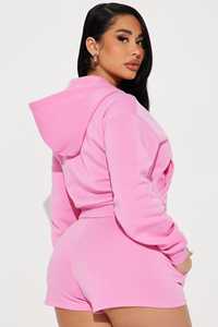 ชุดวอร์มผ้าฝ้าย2ชิ้นสำหรับผู้ชายชุดกางเกงขาสั้นแบบมีซิปสำหรับฤดูหนาวโลโก้ตามสั่ง - Product Image 6