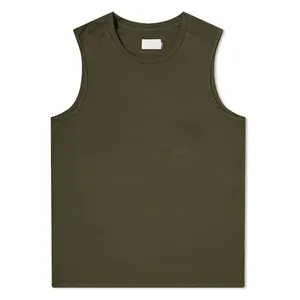 Người đàn ông phòng tập thể dục SINGLET ráp dây cơ bắp phù hợp với Tank Tops tập thể dục Workout Áo sơ mi Spandex tùy chỉnh thiết kế người đàn ông phòng tập thể dục Workout Tank Top SINGLET