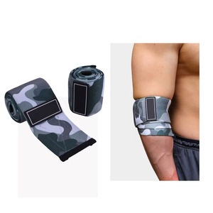 Muñequera Deportiva Personalizada con Logotipo al por Mayor, Soporte para Levantamiento de Pesas, Transpirable, para Gimnasio y Fitness, OEM - Product Image 3