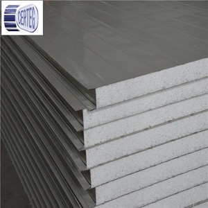 Panneau sandwich EPS non combustible PROPOR, supporté par une usine moderne, pour les installations industrielles de salles blanches - Product Image 1