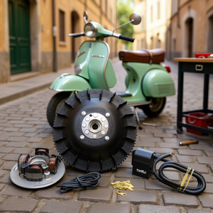 Flytech 20mm Ignition Cone 1.8Kg for Vespa PX PE COSA <b>Motorcycle</b> <b>Electrical</b> & Ignition <b>Systems</b> - Product Image 3