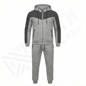 Conjunto Deportivo de Dos Piezas para Hombre, OEM ODM, Cómodo, Transpirable, Talla Grande, para Entrenamiento, Jogging, con Logotipo Personalizado - Product Image 1