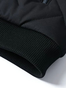 แจ็คเก็ตบอมเบอร์ฤดูหนาวรุ่นใหม่สำหรับผู้ชาย แจ็คเก็ตบอมเบอร์คุณภาพสูงสำหรับผู้ชาย แจ็คเก็ตบอมเบอร์ฤดูหนาวสั่งทำพิเศษสำหรับผู้ชายราคาถูก - Product Image 2