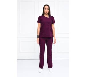 Uniformes Médicos Unisex Transpirables de la Mejor Calidad, Conjuntos de Uniformes de Enfermería OEM 2025, Trajes Quirúrgicos al por Mayor Personalizados de Poliéster/Algodón - Product Image 5